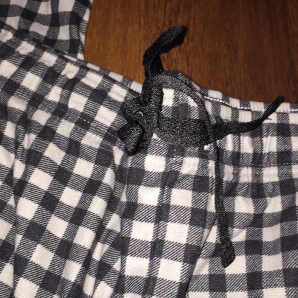 Nautica Cozy Fleece Check Pajama Lounge Pants NWT - Picture 3 of 6